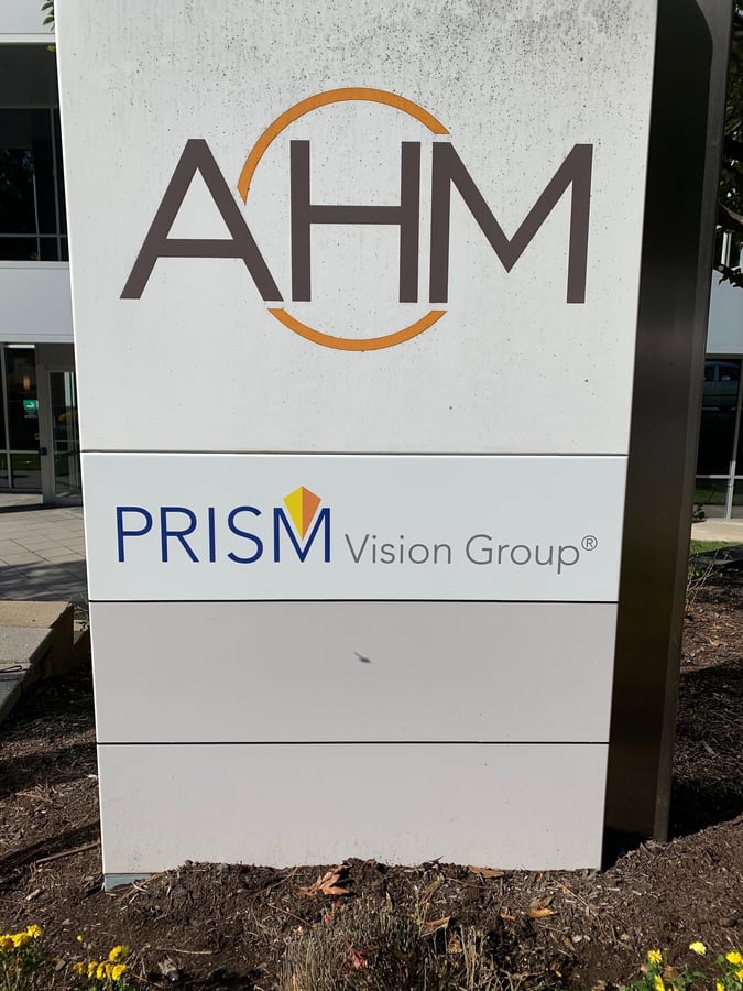 The Prism Vision Group Adds Corporate Signage in New Providence NJ!